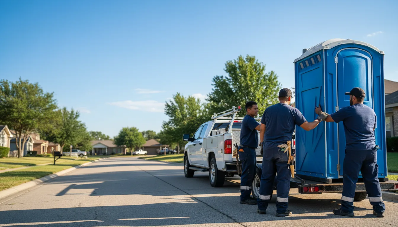 Portable Toilet Rental in Hallettsville, TX near me